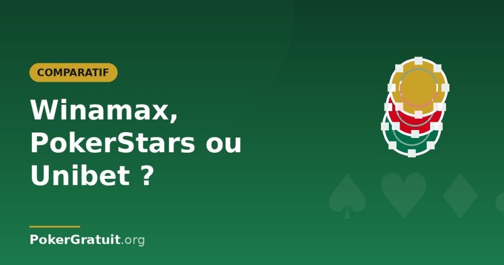 Winamax, PokerStars ou Unibet : lequel choisir pour débuter ?